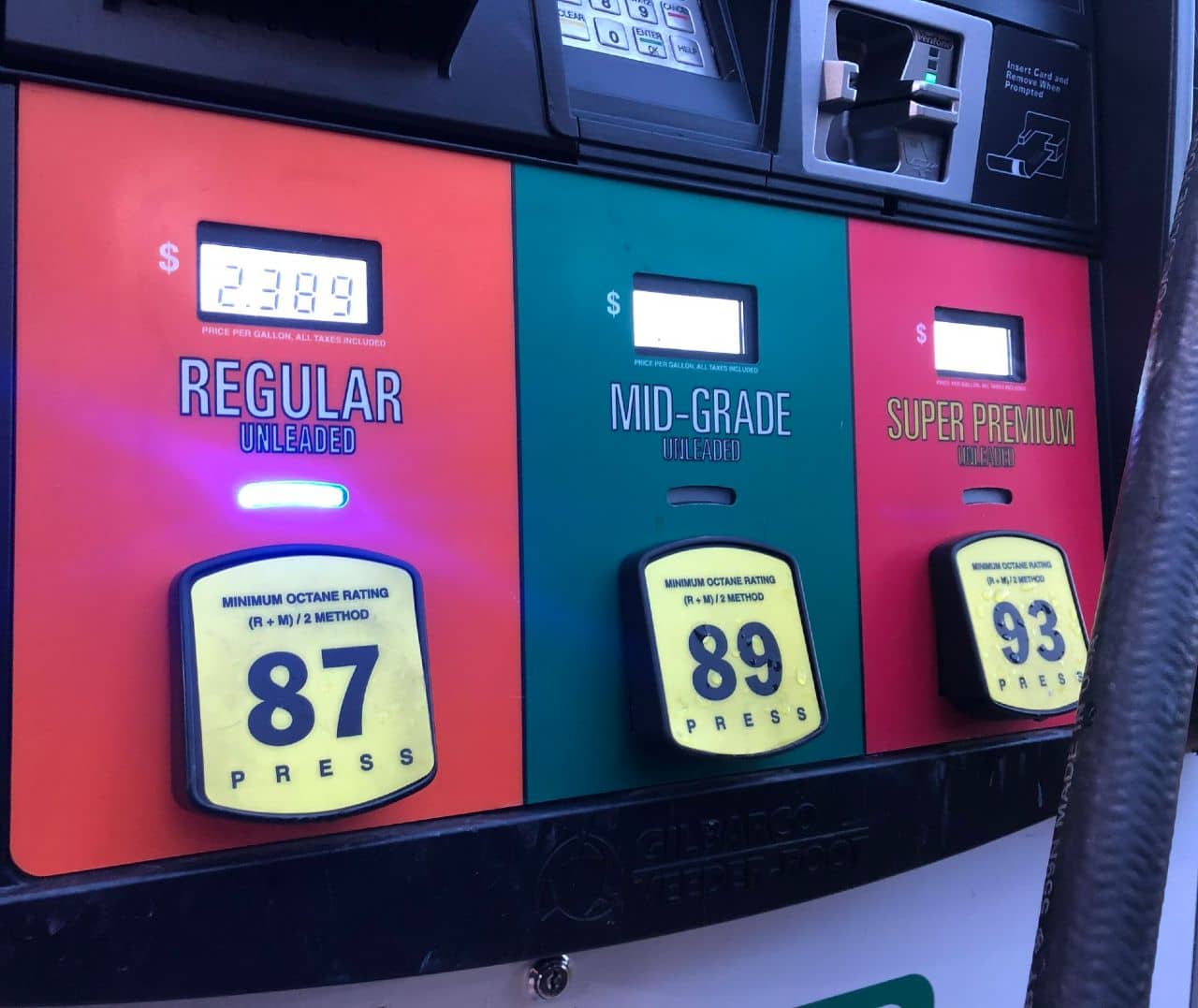 Precio gasolina Atlanta